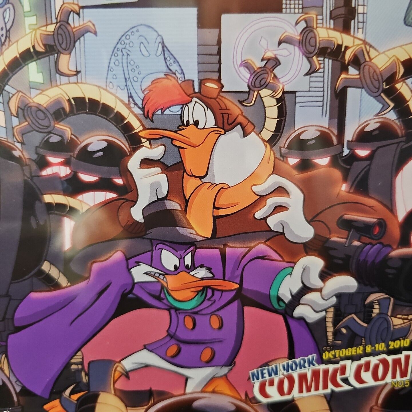 Darkwing Duck #1 (2010, BOOM!) CGC 9.6 NM NYCC Exclusive Virgin Variant