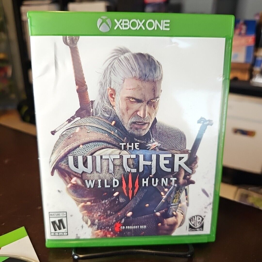 The Witcher 3 Wild Hunt Xbox One COMPLETE WITH SOUND TRACK BONUS CD