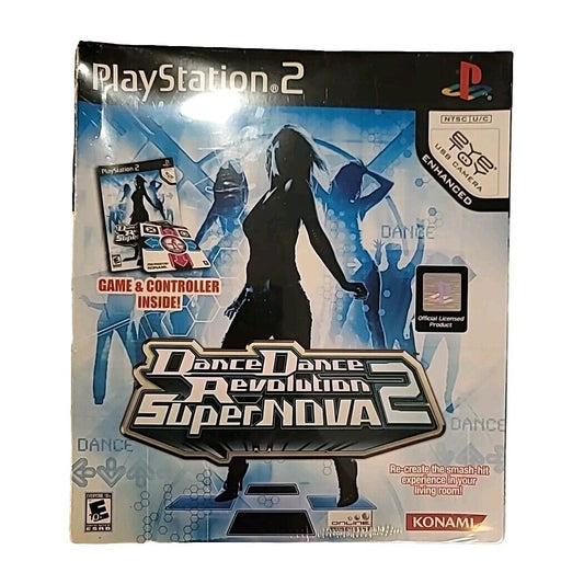 NEW SEALED Playstation 2 Dance Dance Revolution Supernova 2 