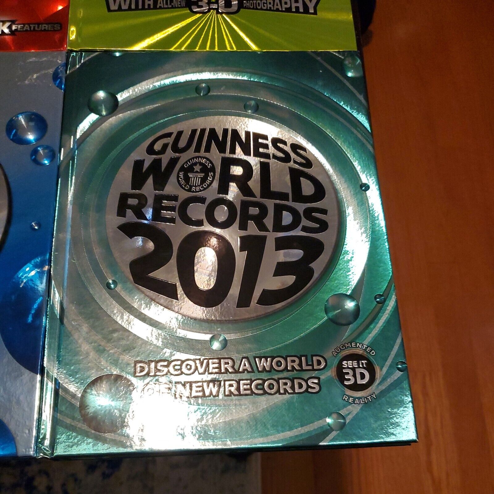 Lot of 6 Guinness World Records Hardcover - 2007, 2008, 2009, 2010, 2012, 2013