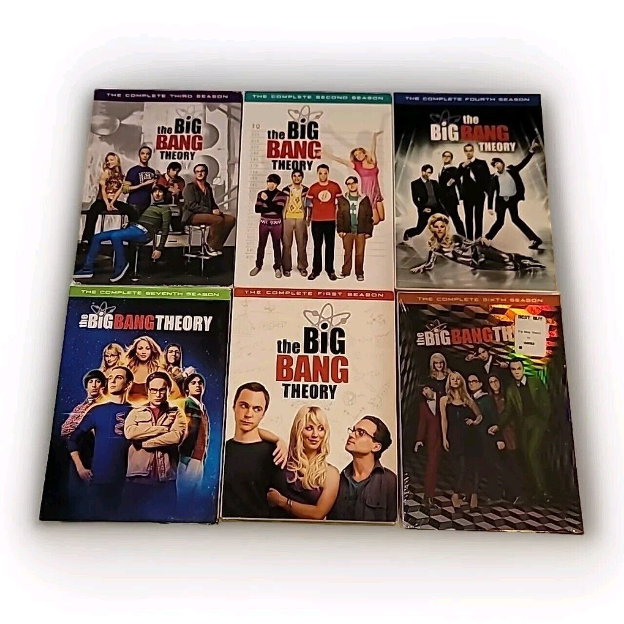 THE BIG BANG THEORY ~Seasons 1 thru 7 (Missing Season 5) (DVD) ~ Season 6 Sealed