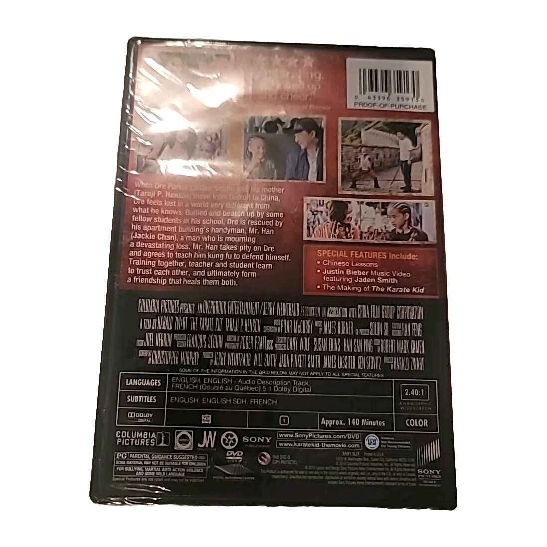 The Karate Kid (DVD, 2010) New