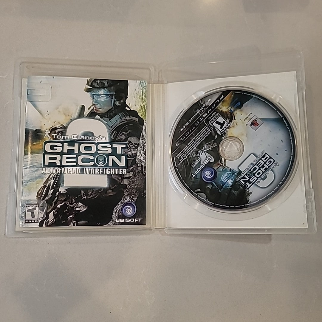 Tom Clancy's Ghost Recon Advanced Warfighter 2 (PlayStation 3, PS3) CIB -