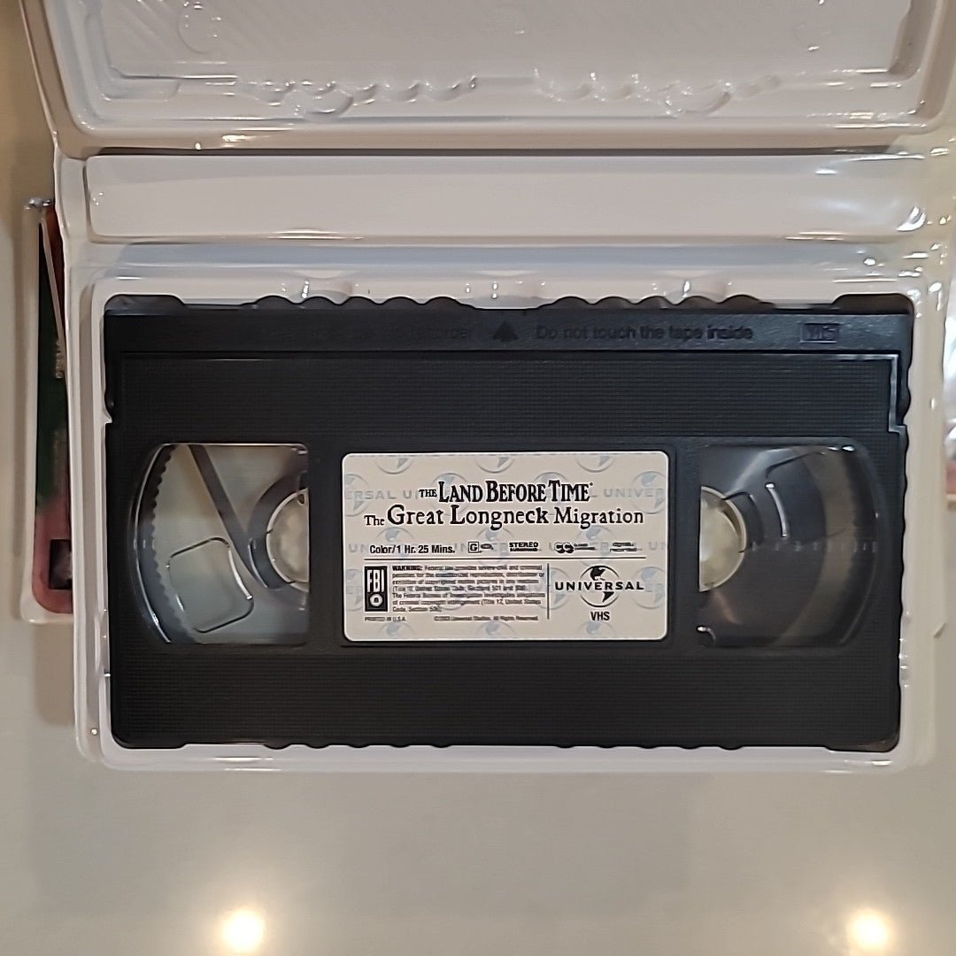 MCA and Universal Studios The Land Before Time Collection Lot Of 7 VHS Movies
