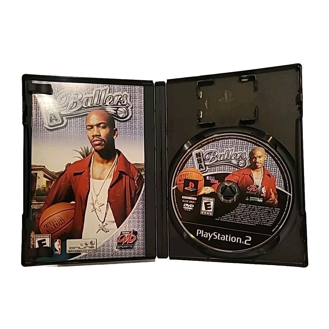 NBA Ballers (Sony PlayStation 2, 2004) PS2 Black Label CIB