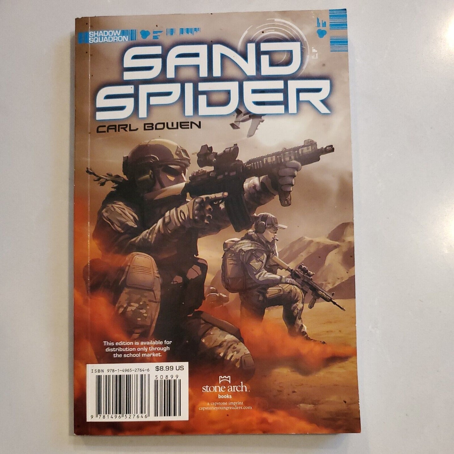 Sand Spider / Black Anchor : Shadow Squadron double novel by Carl Bowen, 2015 SB