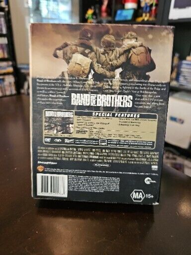 Band Of Brothers  (DVD, 2001) Free Postage Region 4 Vgc 