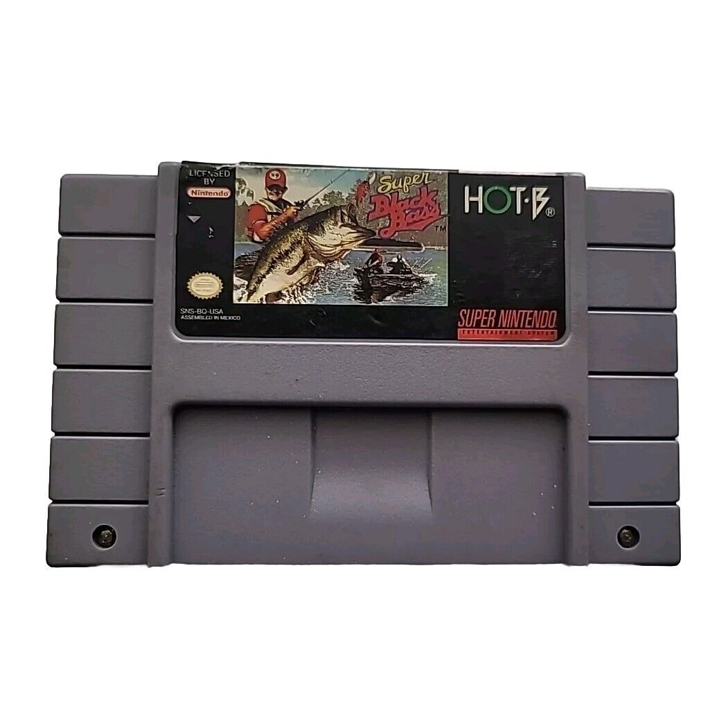 Super Black Bass Super Nintendo SNES