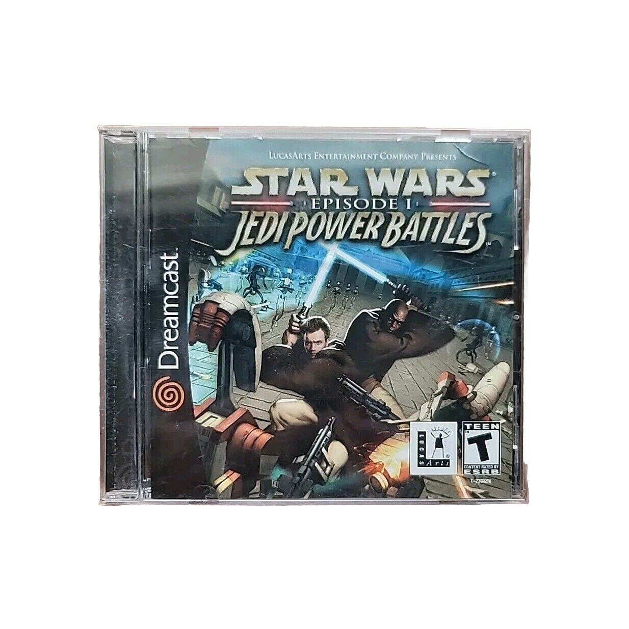 Star Wars Episode I Jedi Power Battles Sega Dreamcast CIB