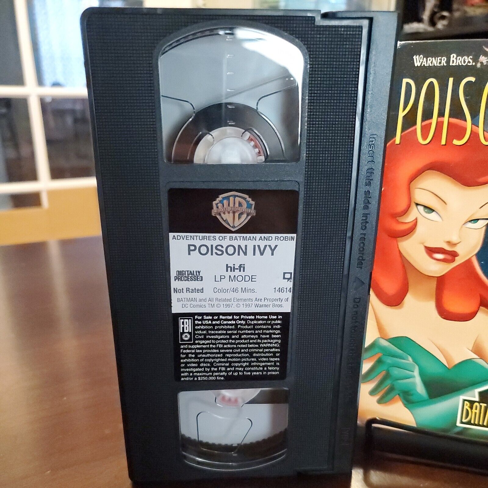 Poison Ivy Adventures of Batman & Robin 1997 VHS VG BB2