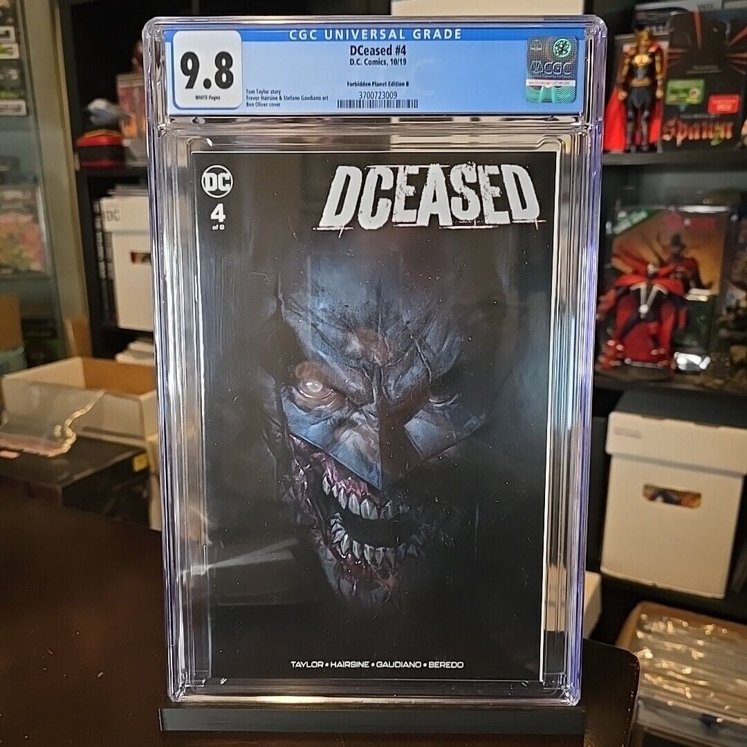 Dceased #4 (Forbidden PLANET Comics Edition B) CGC 9.8