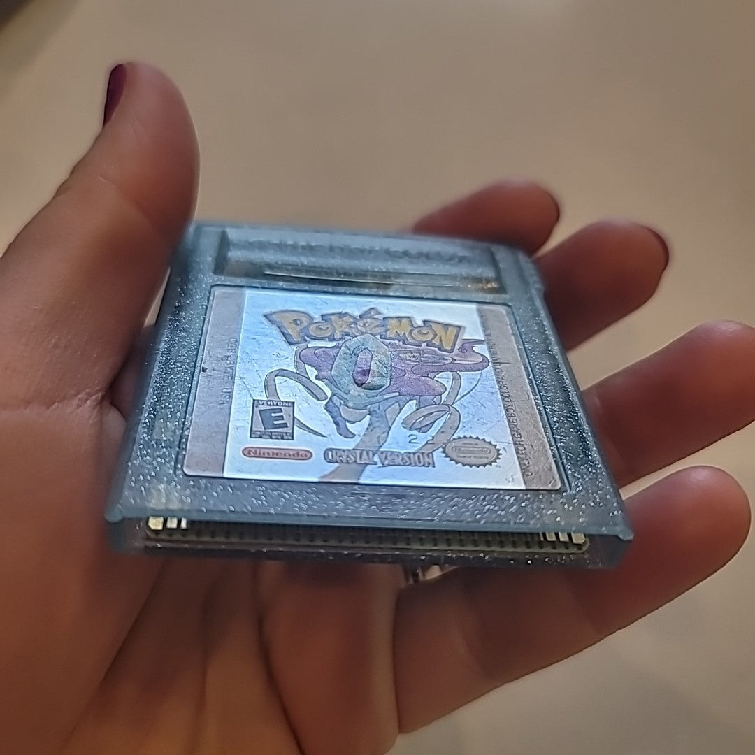 Pokemon Crystal Version (Nintendo GameBoy, 2001) Cartridge Only - Authentic Case