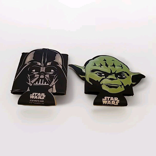 Set Of 2 Disney Star Wars Yoda & Darth Vadar