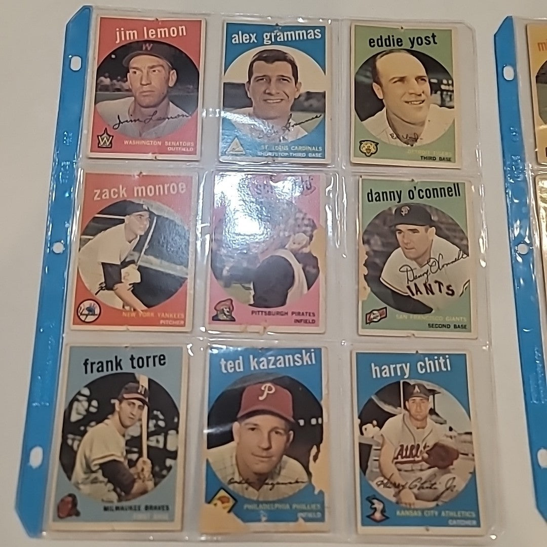 Lot of 1958 Topps Baseball,  36 Cards Inc. Stars & Rookies