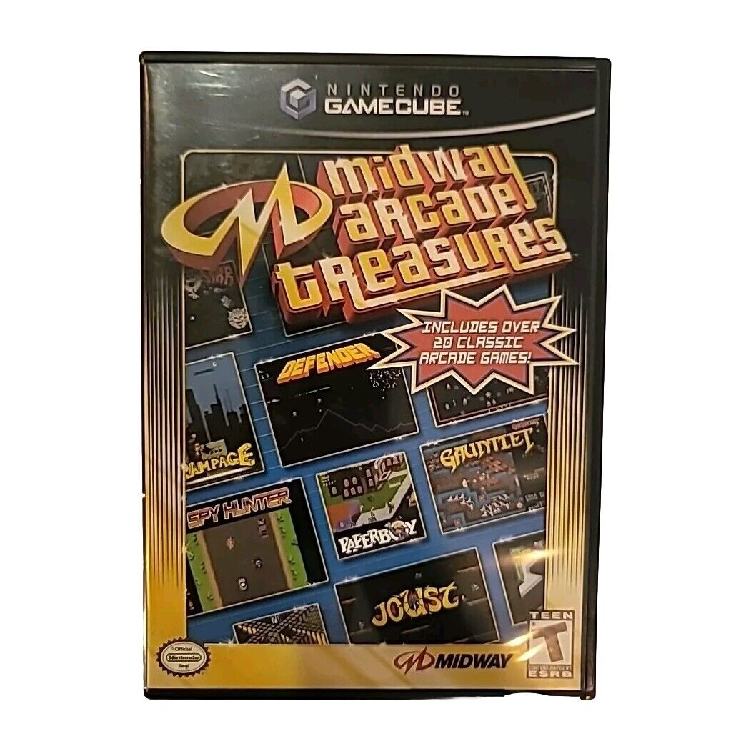 Midway Arcade Treasures (Nintendo GameCube, 2003) CIB