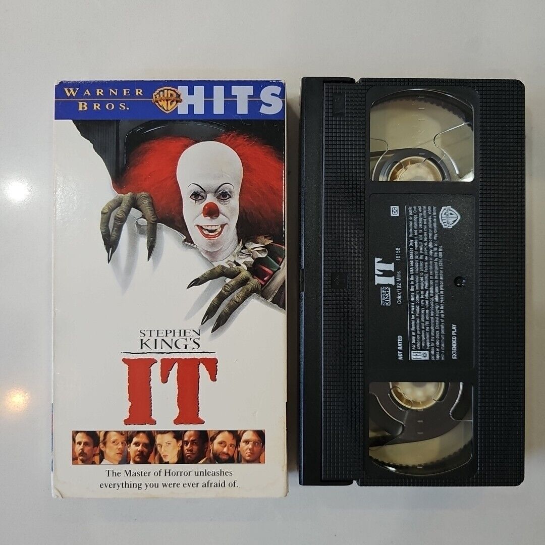 It (VHS/EP, 1998, 1-VHS) STEPHEN KING TIM CURRY