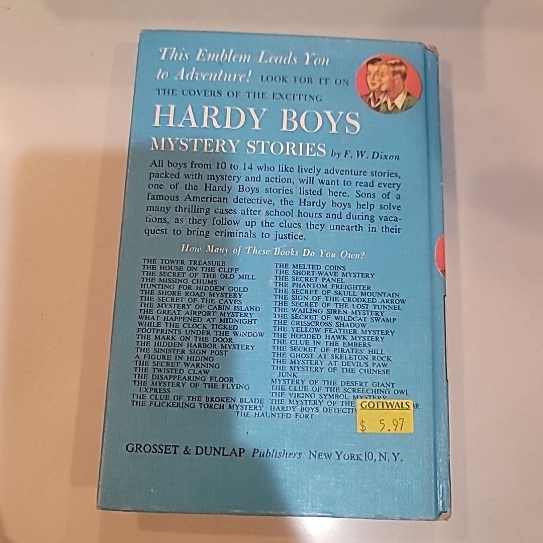 Hardy Boys 1960s #1 - The Tower Treasure By Franklin Dixon Hardcover