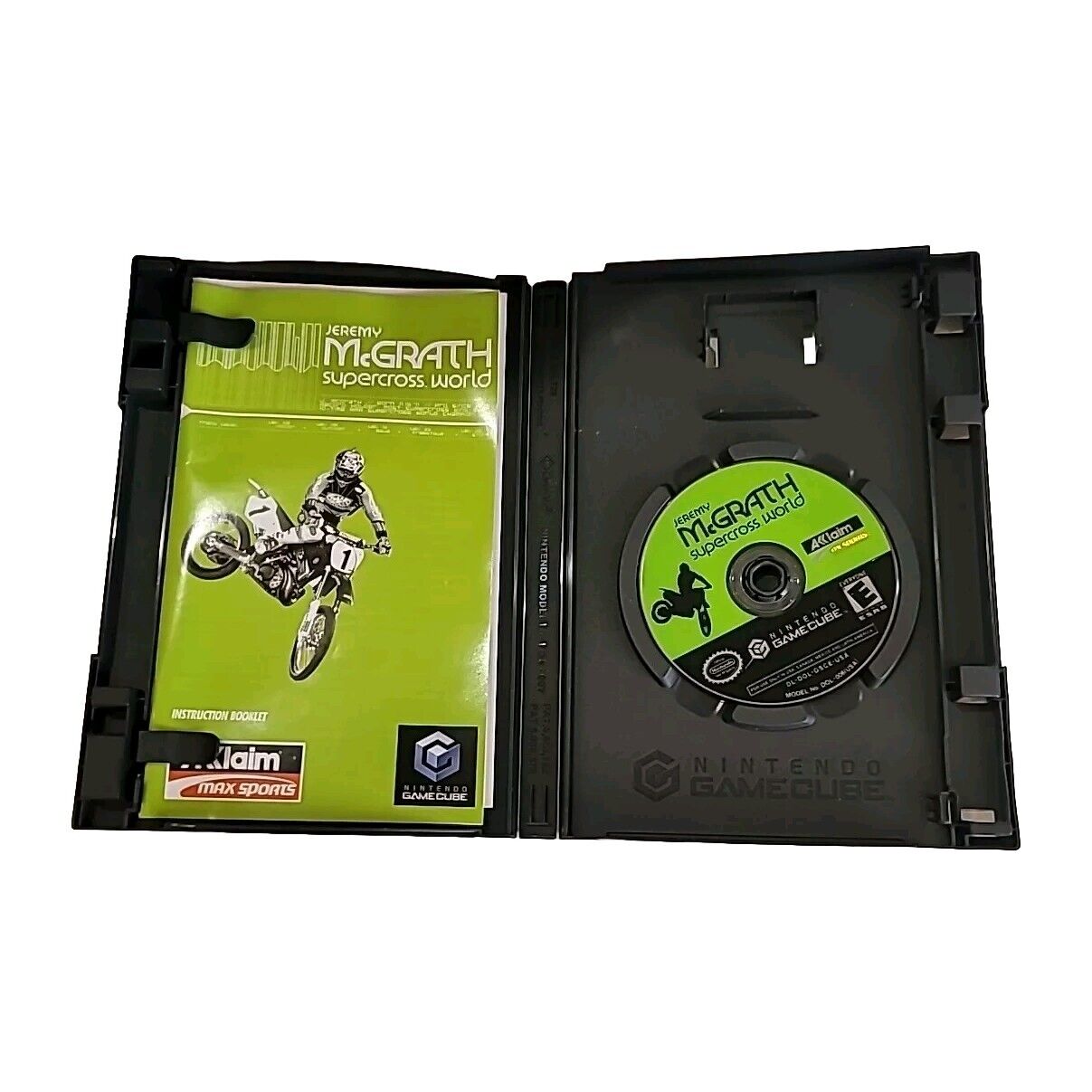 Jeremy McGrath Supercross World - Nintendo GameCube - Complete 