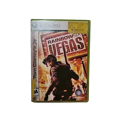 Tom Clancy's Rainbow Six Vegas Xbox 360 Game Complete In Box 2006