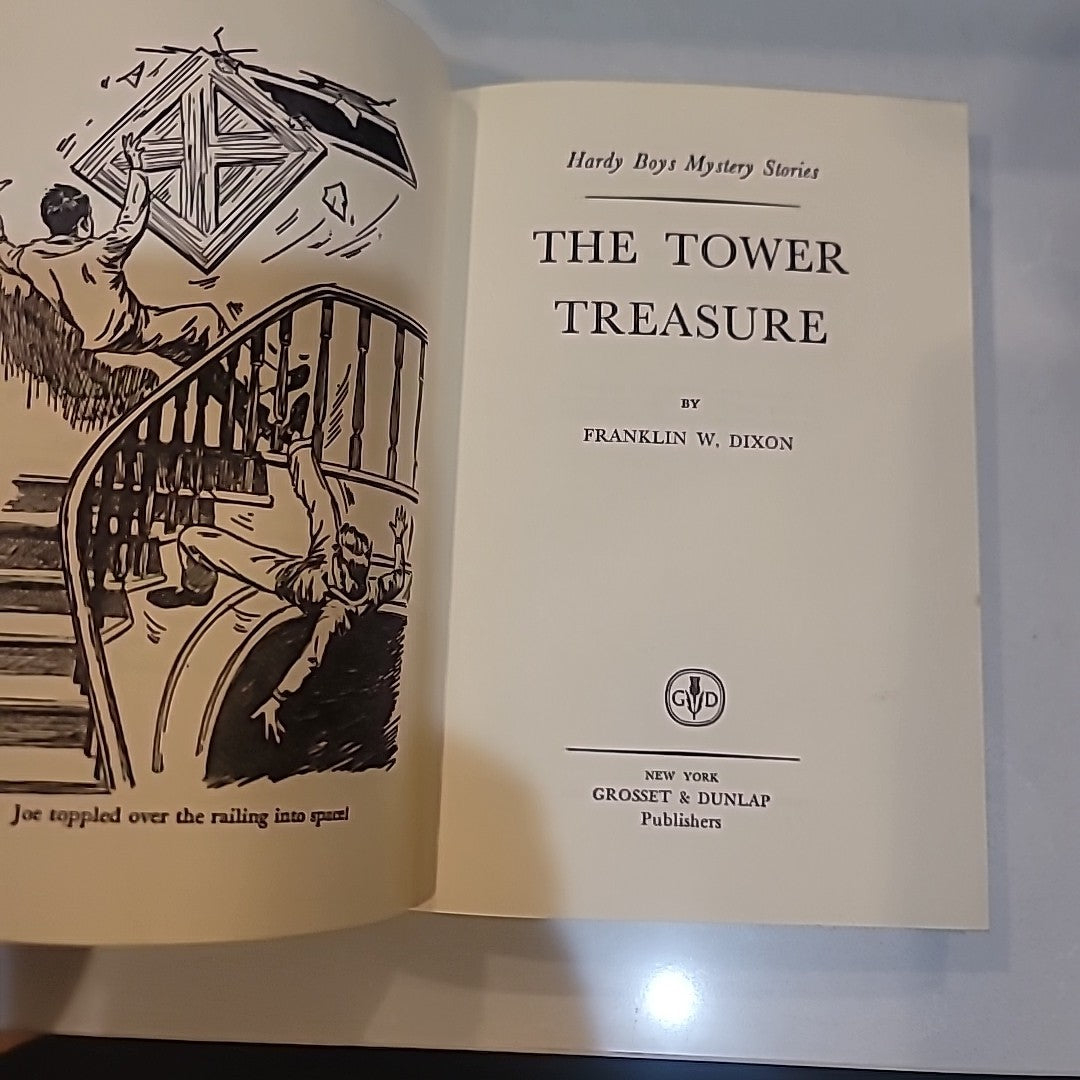 Hardy Boys 1960s #1 - The Tower Treasure By Franklin Dixon Hardcover