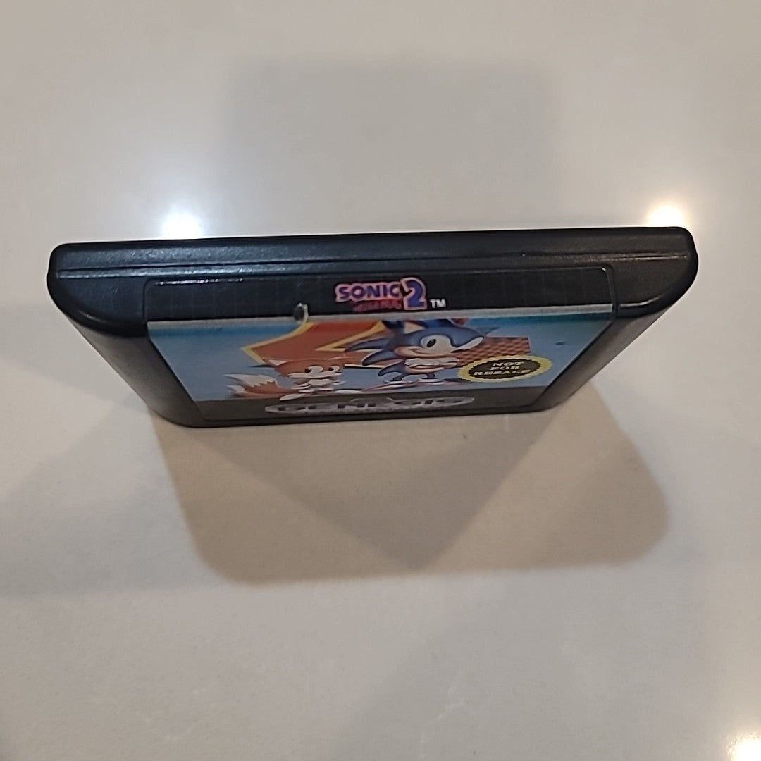 Sonic the Hedgehog 2 Not For Resale (SEGA Genesis, 1992) TESTED and WORKING