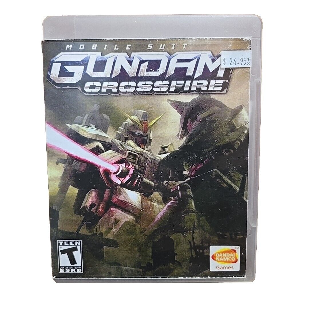 Mobile Suit Gundam Crossfire Sony PlayStation 3 PS3 2006 No Manual Authentic US