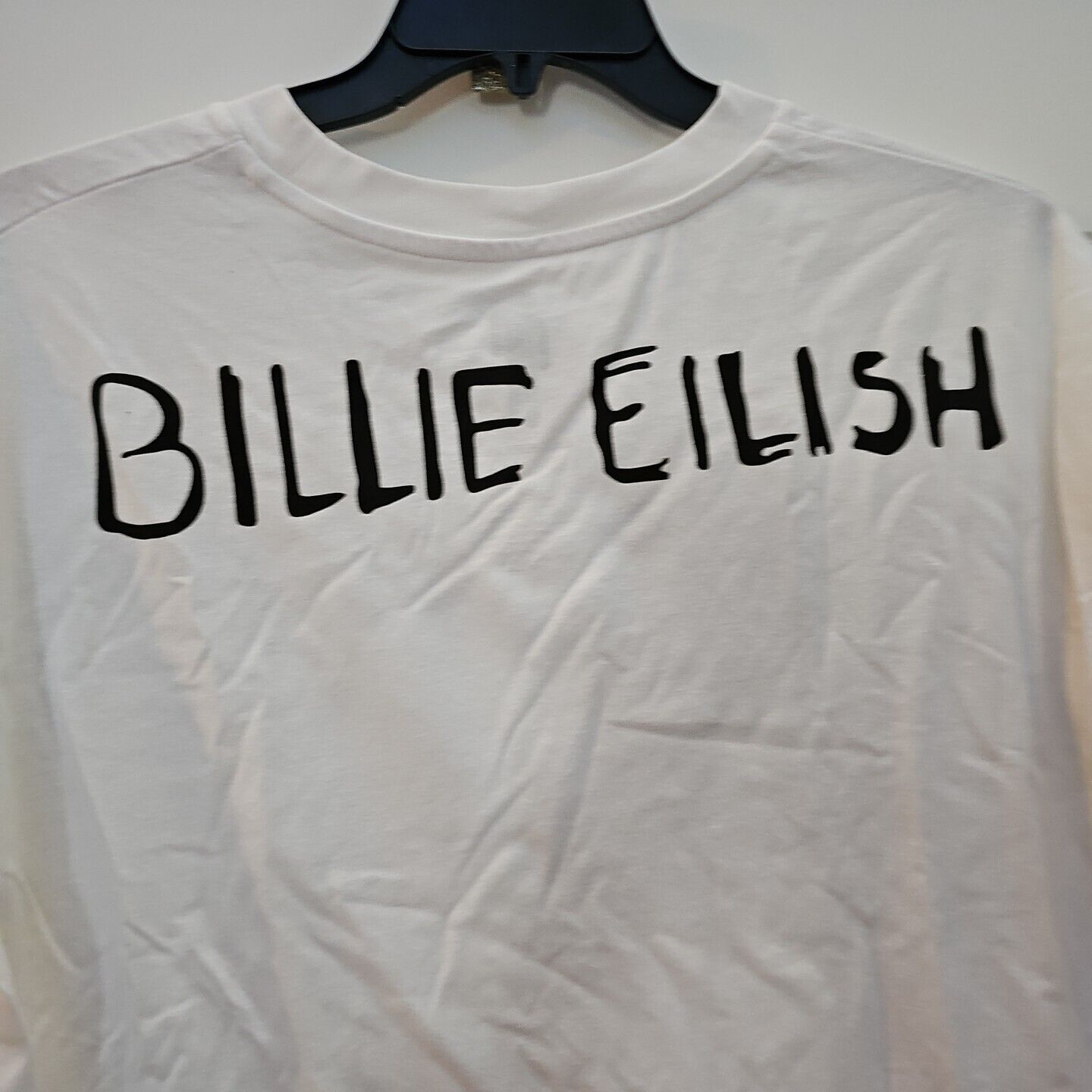 Billie Eilish White T-Shirt - Oversize LONG OS OFFICIAL