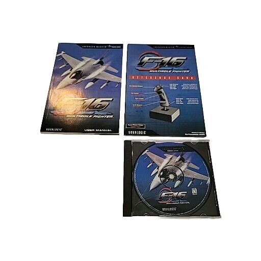 MiG-29 Fulcrum, F-16 Multirole Fighter PC Video Game Novalogic