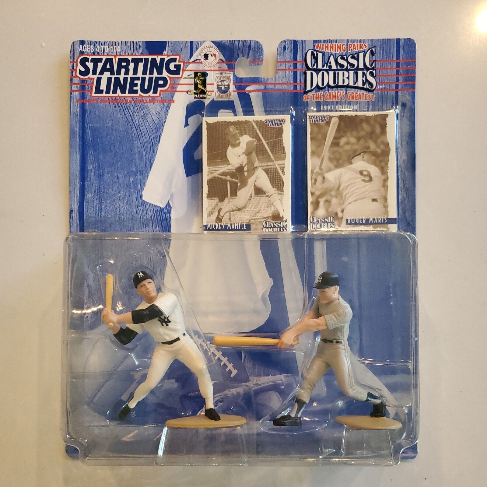 Mickey Mantle Roger Maris 1997 Starting Lineup Classic Doubles Factory Sealed