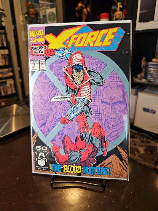 X force 2 Comic BOOK Second Deadpool NM