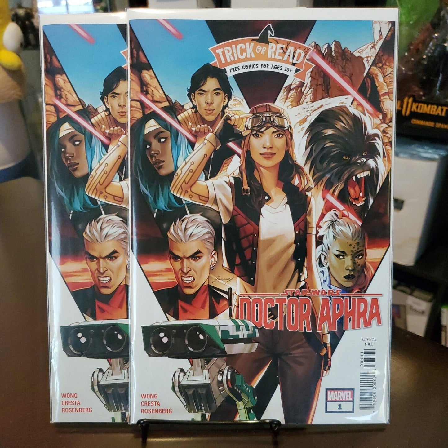 🦇 STAR WARS: DOCTOR APHRA #1 HALLOWEEN 2022 "TRICK OR READ" Marvel 2 Copies