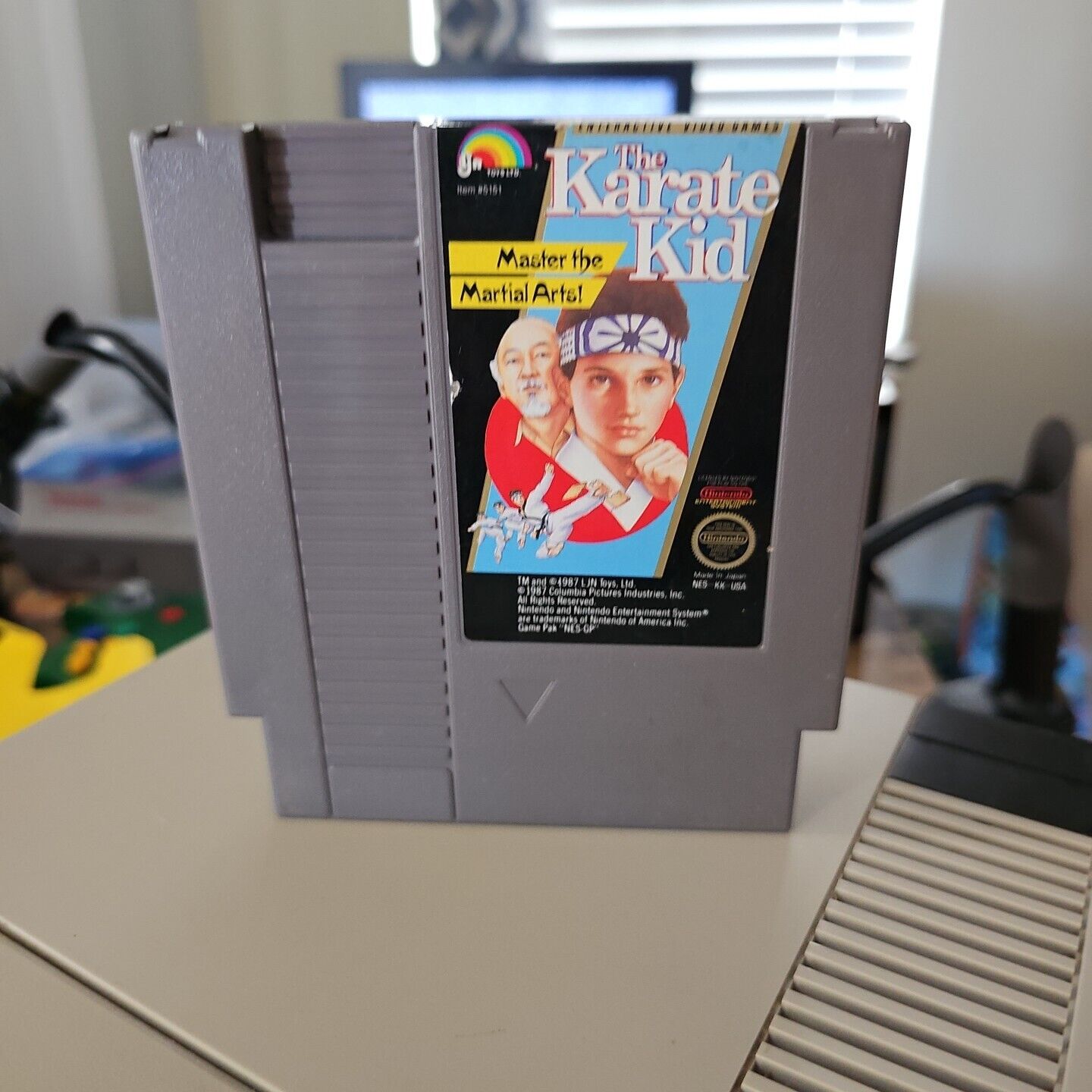 Karate Kid (Nintendo Entertainment System NES, 1987) Authentic Game Cartridge