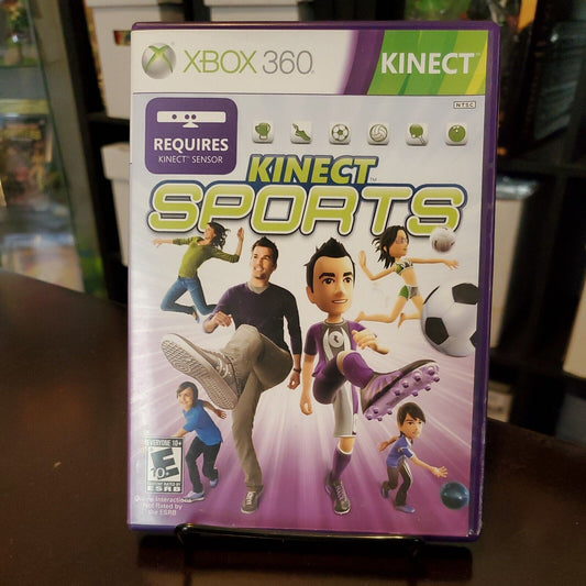 Xbox 360 Kinect Sports (case+ manual) B1