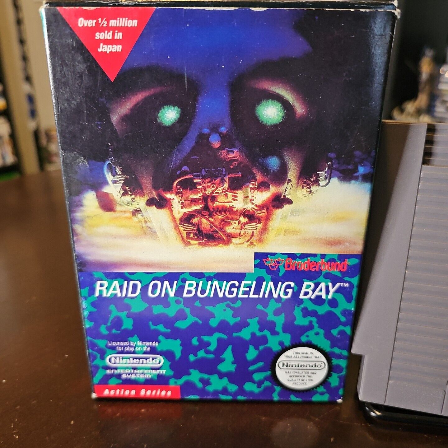 Raid On Bungeling Bay HANGTAB (Nintendo NES) Complete in Box GREAT Shape