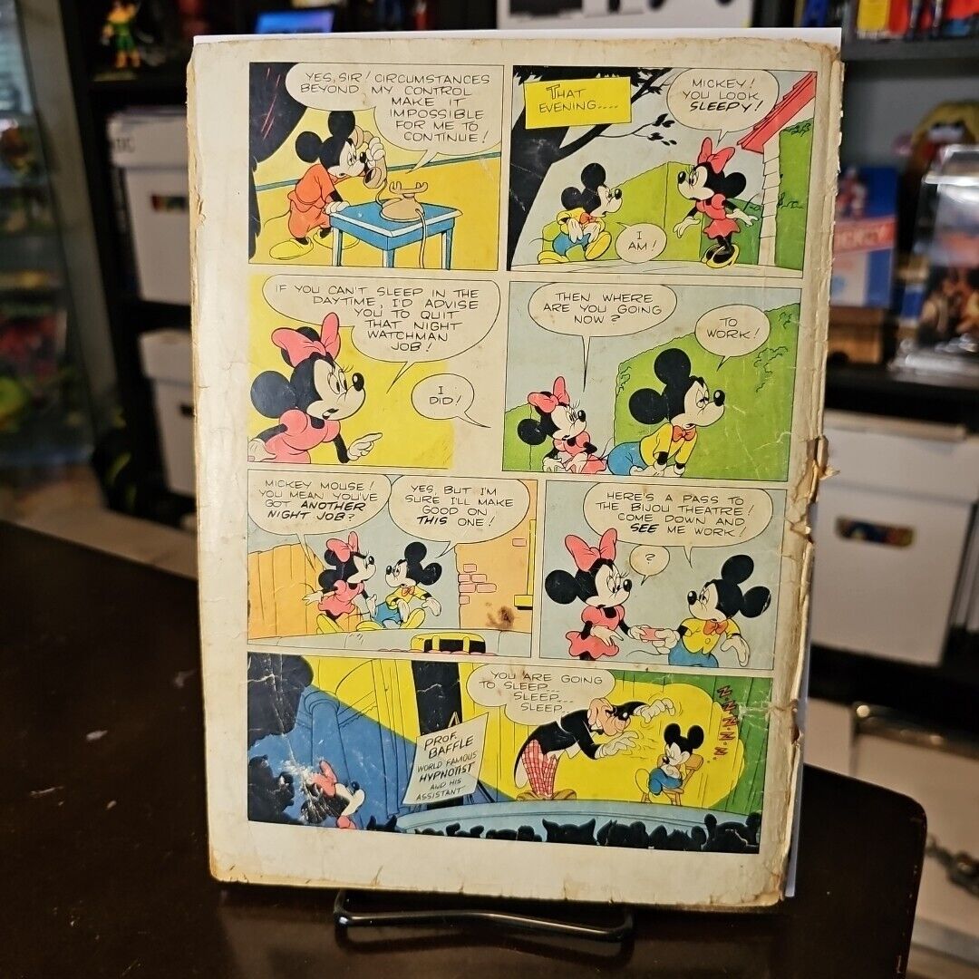 Four Color #157 1947 Dell Mickey And The Beanstalk Poor