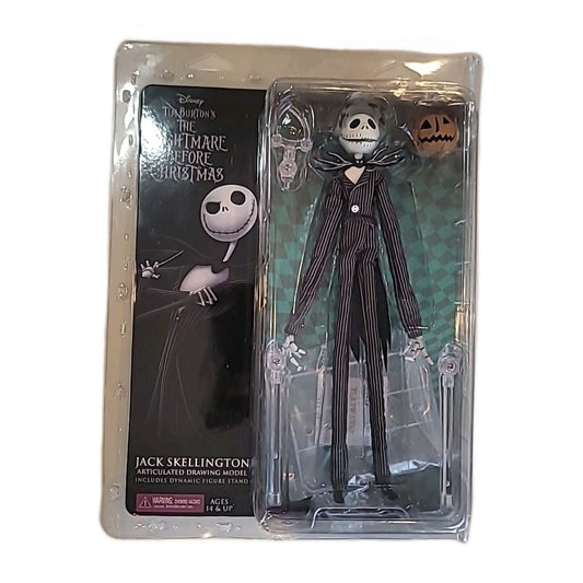 NECA NIGHTMARE BEFORE CHRISTMAS JACK SKELLINGTON WITH PUMPKIN 9” FIGURE 
