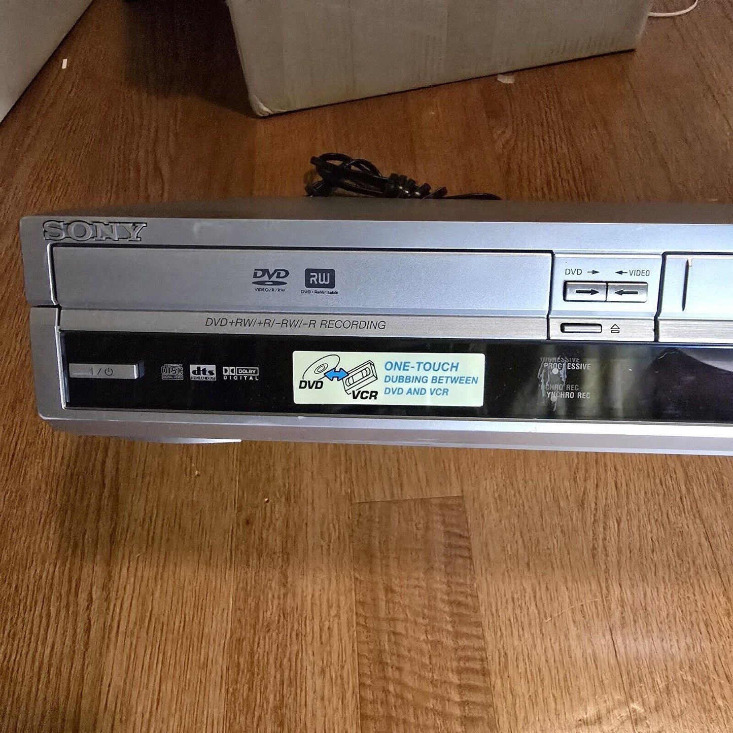 Sony RDR-VX500 DVD/VHS VCR Combo Player W/Remote TESTED WORKING