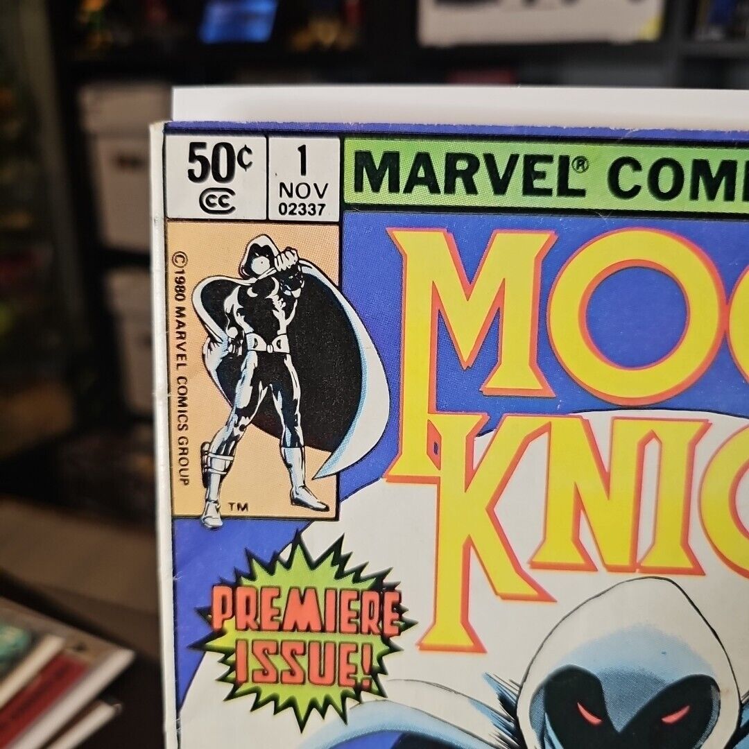 Moon Knight #1 - Premiere Issue - Marvel Comic - Nov 1980 - Newsstand copy