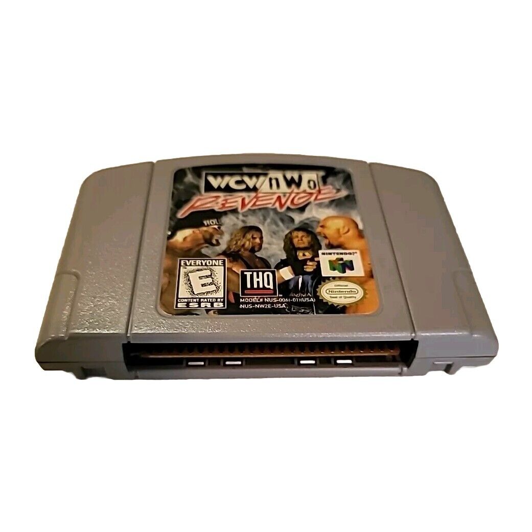 WCW/NWO Revenge (Nintendo 64, 1998) N64 Wrestling Video Game Tested