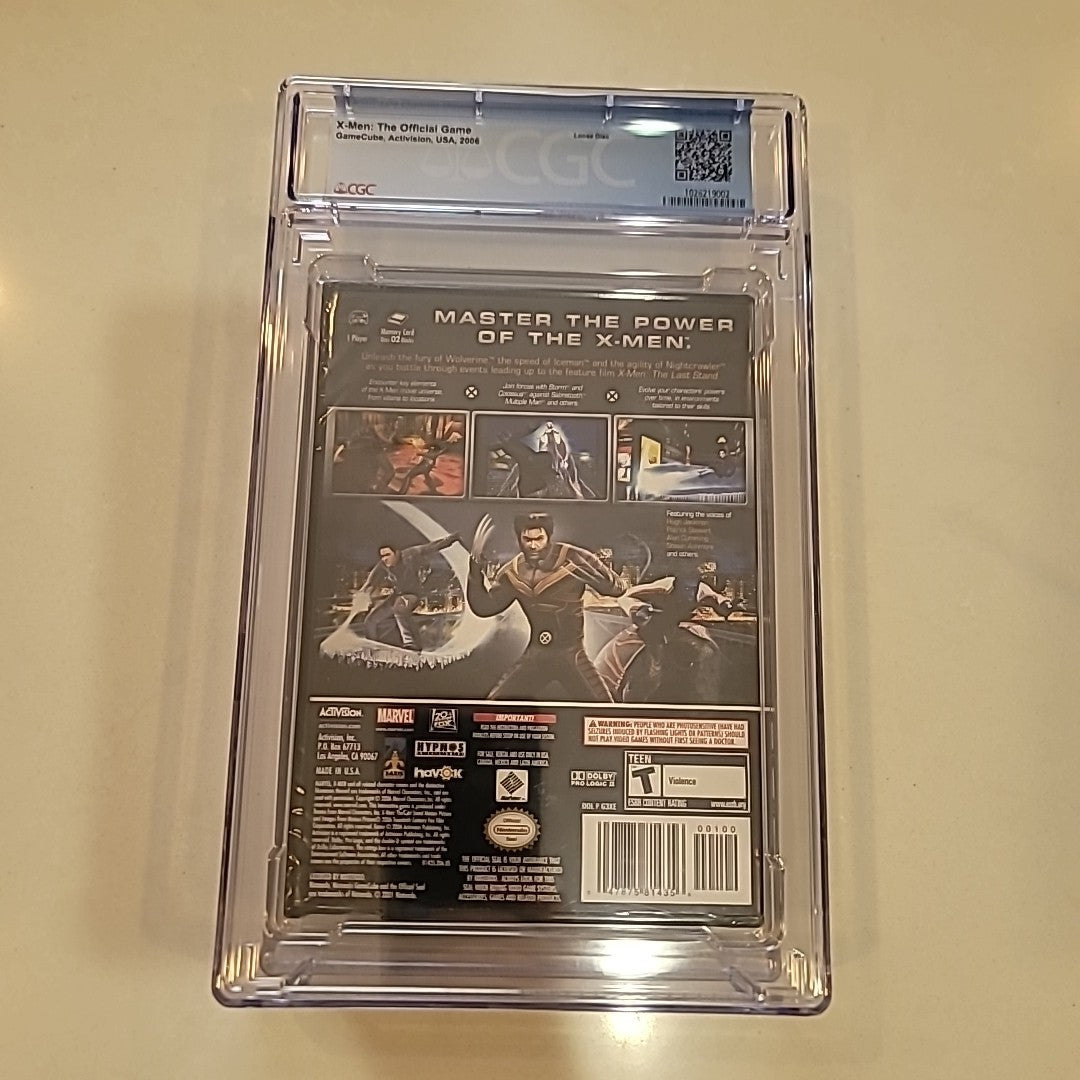 X-Men: The Official Game - Nintendo GameCube - New Sealed CGC 9.2 A Graded