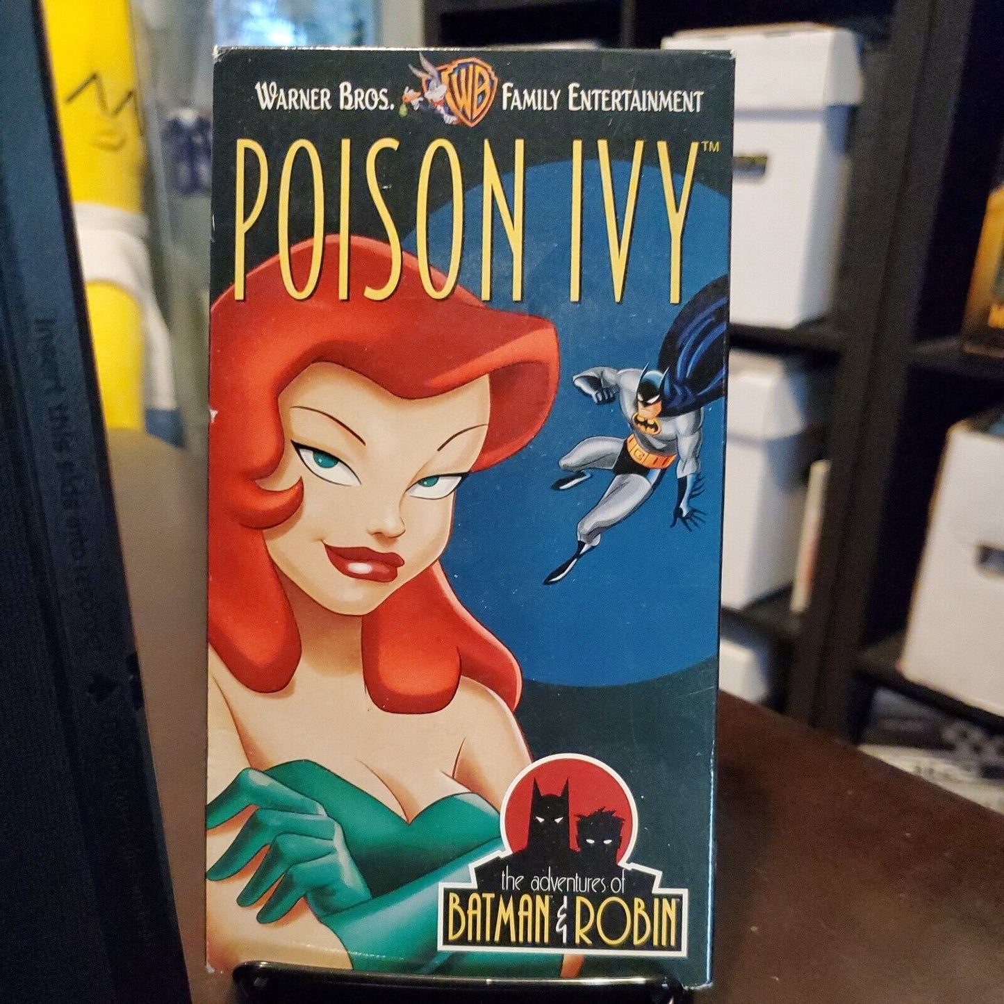 Poison Ivy Adventures of Batman & Robin 1997 VHS VG BB2