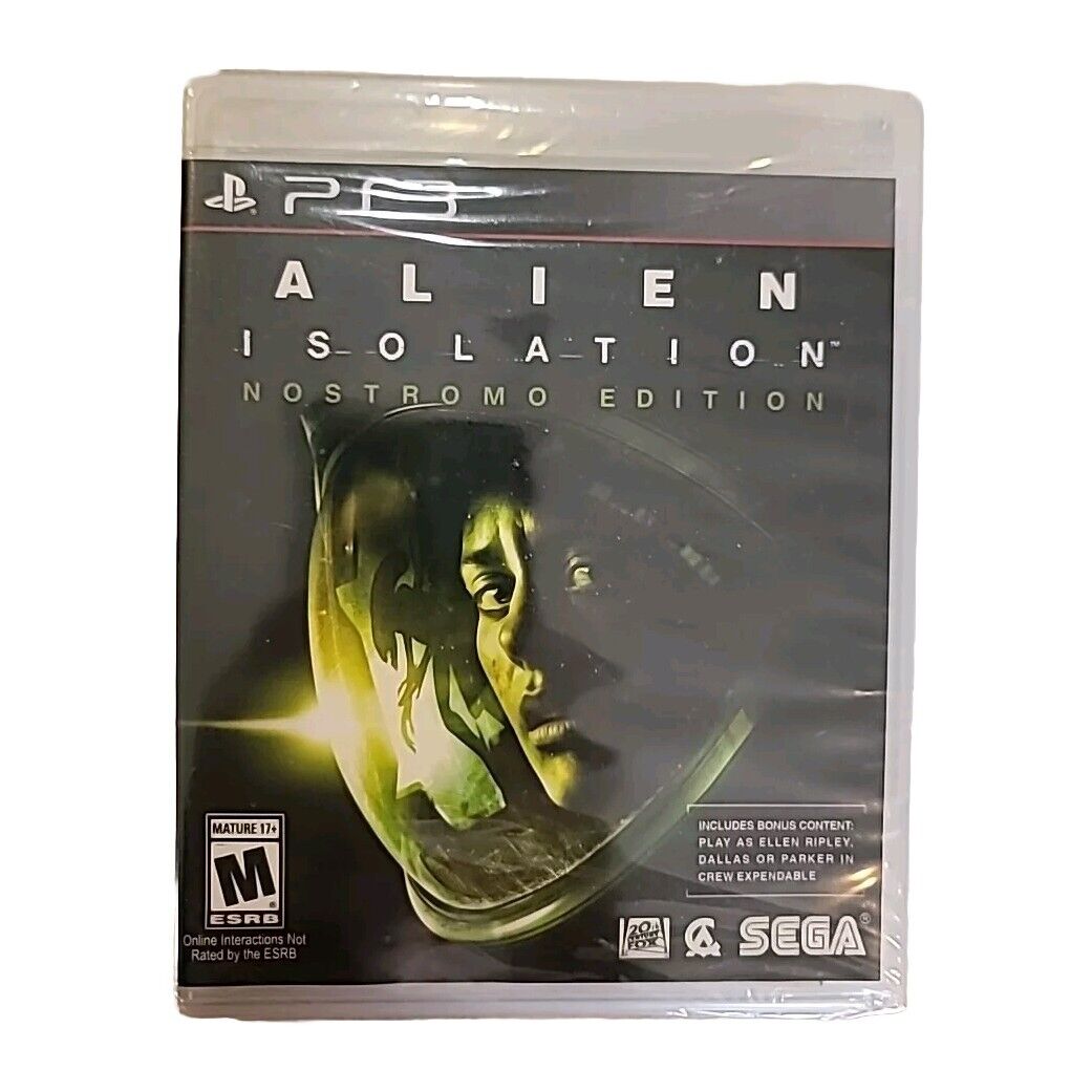 Alien: Isolation (Sony PlayStation 3, 2014)  SEALED Rated M Mature NOSTROMO ED.