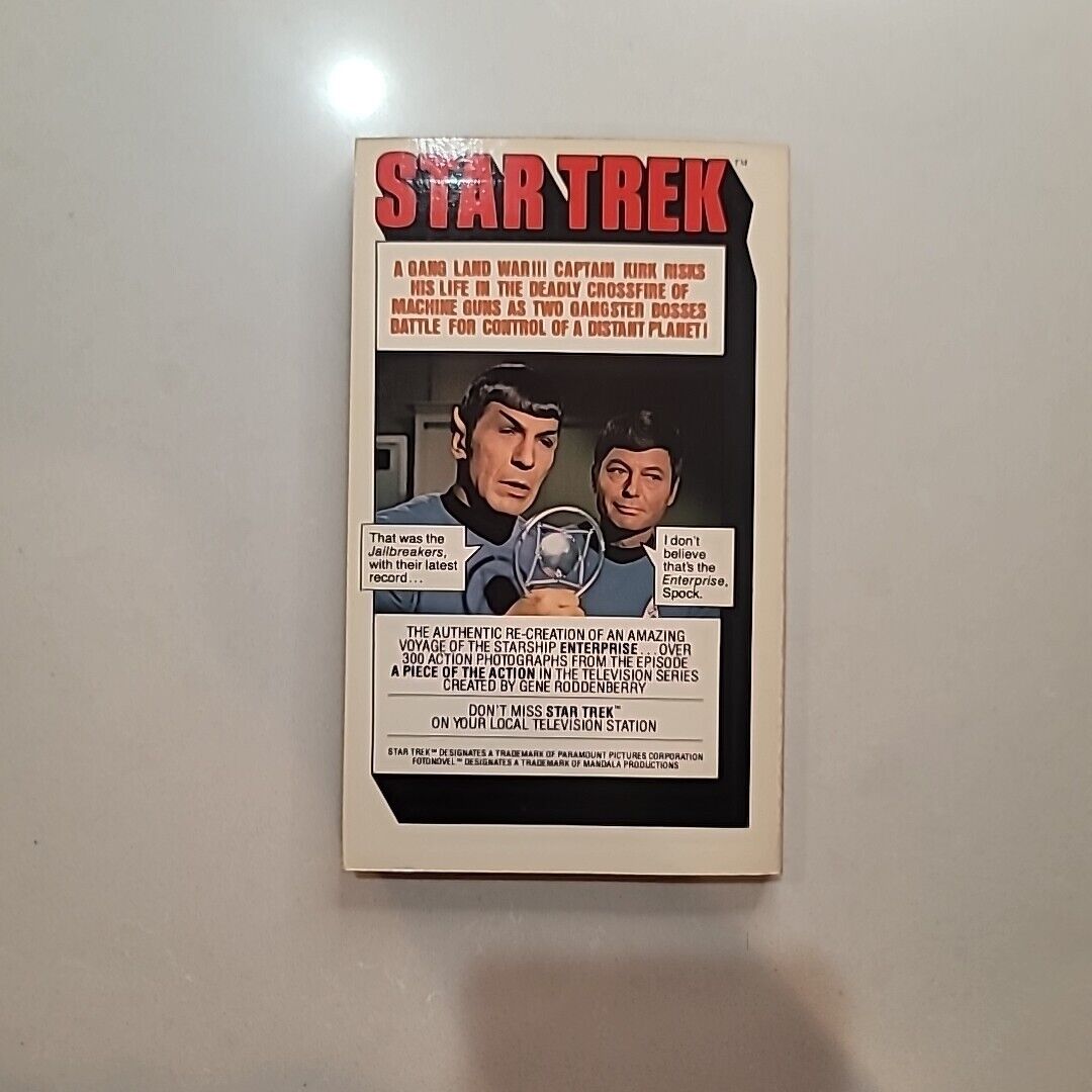 Star Trek Fotonovel #8: A Piece Of The Action; Paperback, 1978