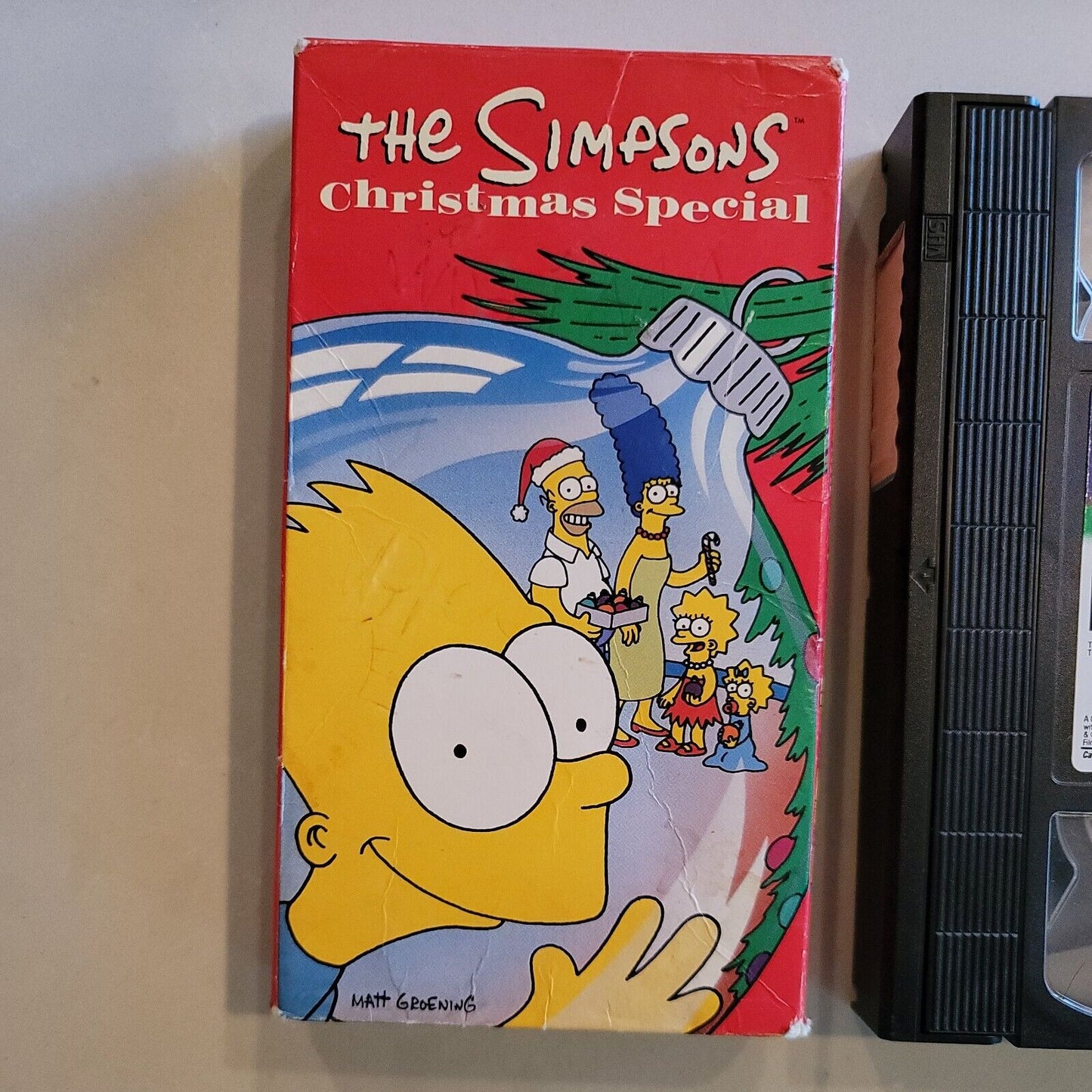 The Simpsons Christmas Special (VHS, 1991) SB10