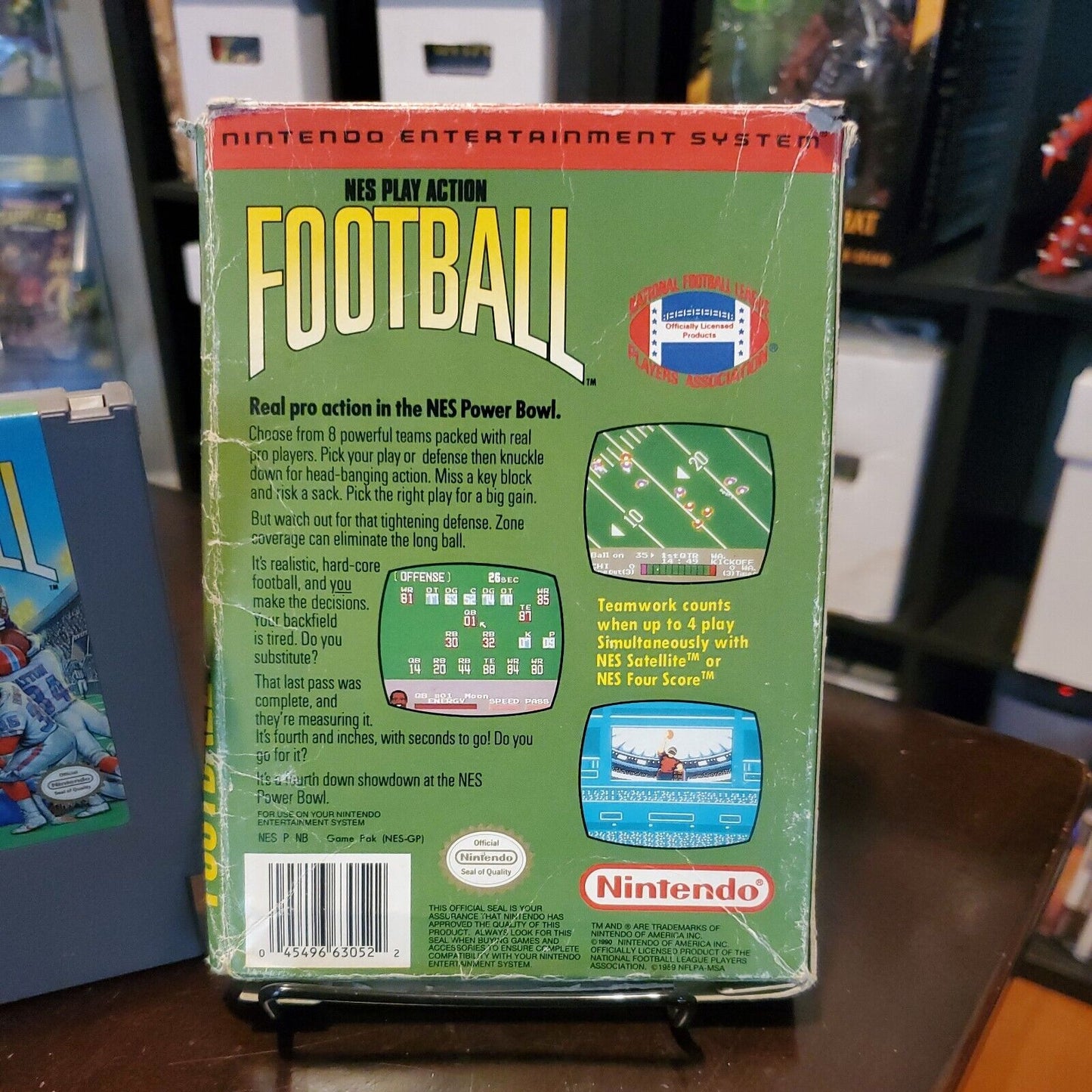 NES Play Action Football Nintendo NES With Original Box!