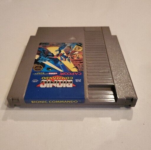 Bionic Commando (Nintendo Entertainment System, NES) Capcom TESTED/WORKS