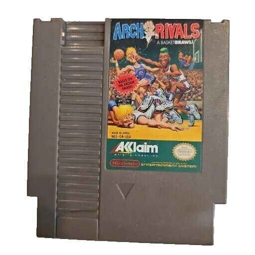 Arch Rivals (Nintendo Entertainment System, 1990) Cartridge Only Tested