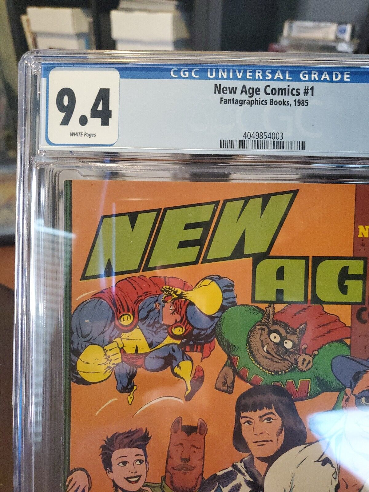 New Age Comics #1 (1985) CGC Graded 9.4 Fantagraphics Books