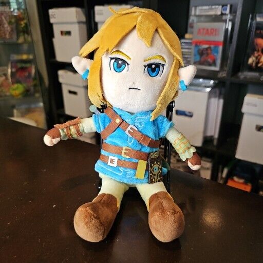 The Legend of Zelda: Breath of the Wild Link Plush Excellent Condition