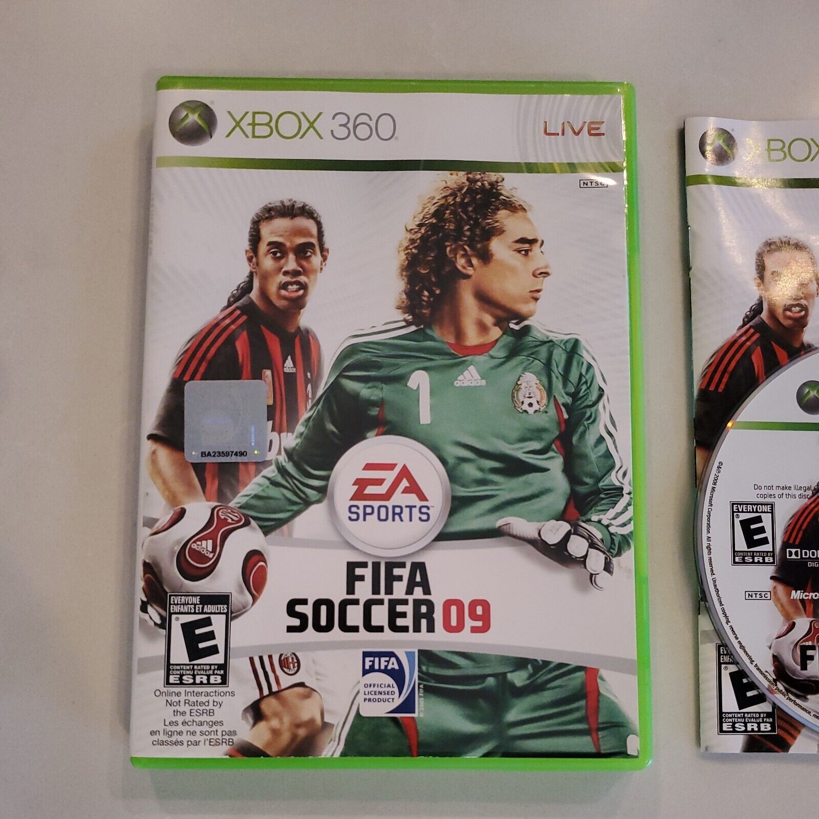 Fifa Soccer 09 (Microsoft Xbox 360) CIB Complete